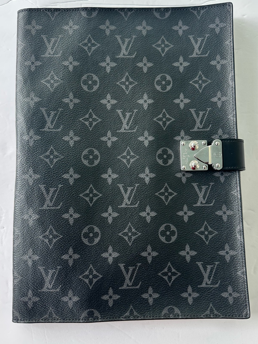 Louis Vuitton Monogram Eclipse Franck Document Folder Planner Agenda Organizer